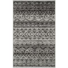 Adirondack, IVORY / CHARCOAL, 2'-6" X 4', Area Rug, ADR119N-24