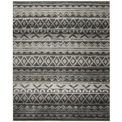 Adirondack, IVORY / CHARCOAL, 8' X 10', Area Rug, ADR119N-8