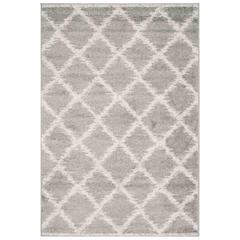 Adirondack, SILVER / IVORY, 4' X 6', Area Rug, ADR120B-4