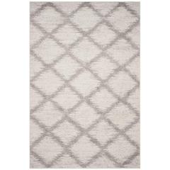 Adirondack, IVORY / SILVER, 6' X 9', Area Rug, ADR122B-6