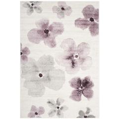 Adirondack, IVORY / PURPLE, 5'-1" X 7'-6", Area Rug, ADR123L-5