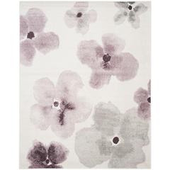 Adirondack, IVORY / PURPLE, 8' X 10', Area Rug, ADR123L-8