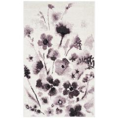 Adirondack, IVORY / PURPLE, 3' X 5', Area Rug, ADR127L-3