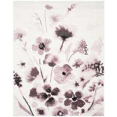 Adirondack, IVORY / PURPLE, 8' X 10', Area Rug, ADR127L-8