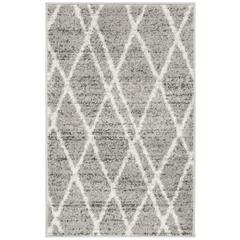 Adirondack, IVORY / SILVER, 2'-6" X 4', Area Rug, ADR128B-24