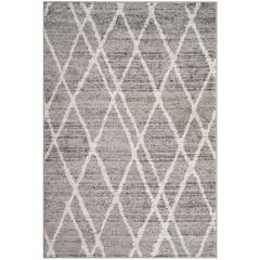Adirondack, IVORY / SILVER, 5'-1" X 7'-6", Area Rug, ADR128B-5