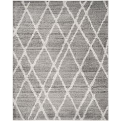 Adirondack, IVORY / SILVER, 8' X 10', Area Rug, ADR128B-8