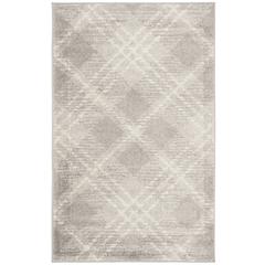 Adirondack, LIGHT GREY / IVORY, 3' X 5', Area Rug
