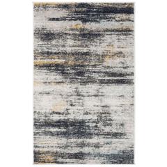 ADIRONDACK, LIGHT GREY / BLACK, 3' X 5', Area Rug