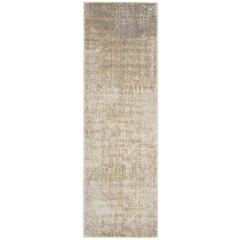 ADIRONDACK, CREME / GOLD, 2'-6" X 8', Area Rug