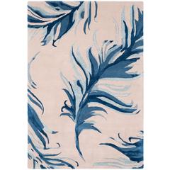 ALR-ALLURE, BEIGE / BLUE, 4' X 6', Area Rug