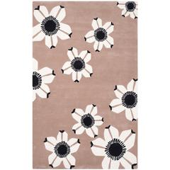ALR-ALLURE, BROWN, 4' X 6', Area Rug