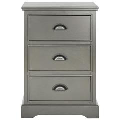 GRIFFIN 3 DRAWER SIDE TABLE, AMH5717A