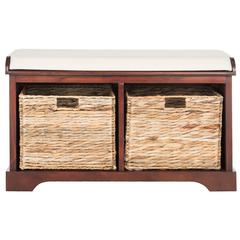 FREDDY WICKER STORAGE BENCH, AMH5736E