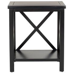 CANDENCE  CROSS BACK END TABLE, AMH6523B