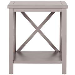 CANDENCE  CROSS BACK END TABLE, AMH6523C