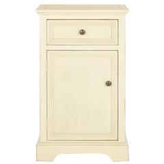 JAROME NIGHTSTAND WITH STORAGE DRAWER AND CABINET, AMH6627D