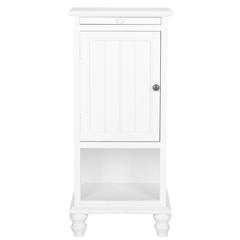 JEZABEL ONE CABINET END TABLE W/ PULL OUT TRAY, AMH6633C