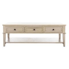MANELIN COFFEE TABLE WITH STORAGE DRAWERS, AMH6642B
