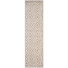 AMSTERDAM, IVORY / MAUVE, 2'-3" X 8', Area Rug, AMS105A-28