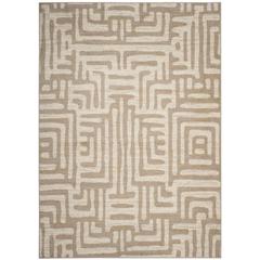 AMSTERDAM, IVORY / MAUVE, 6'-7" X 9'-2", Area Rug, AMS106A-7