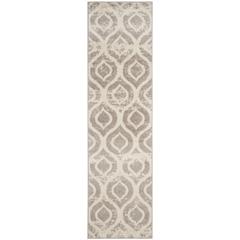 AMSTERDAM, IVORY / MAUVE, 2'-3" X 8', Area Rug, AMS107A-28
