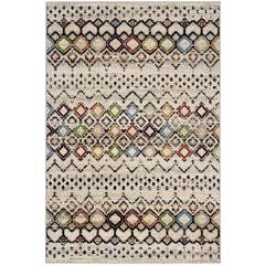 AMSTERDAM, IVORY / MULTI, 5'-1" X 7'-6", Area Rug