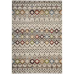 AMSTERDAM, IVORY / MULTI, 6'-7" X 9'-2", Area Rug