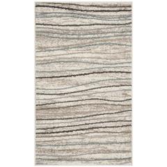 AMSTERDAM, CREAM / BEIGE, 3' X 5', Area Rug, AMS111A-3