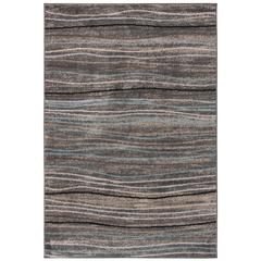 AMSTERDAM, SILVER / BEIGE, 4' X 6', Area Rug