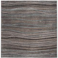 AMSTERDAM, SILVER / BEIGE, 6'-7" X 9'-2", Area Rug