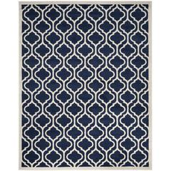 AMHERST, NAVY / BEIGE, 8' X 10', Area Rug, AMT402P-8
