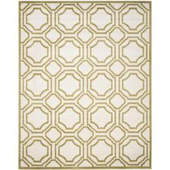 AMHERST, IVORY / LIGHT GREEN, 8' X 10', Area Rug, AMT411A-8