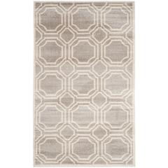 AMHERST, LIGHT GREY / IVORY, 5' X 8', Area Rug, AMT411B-5