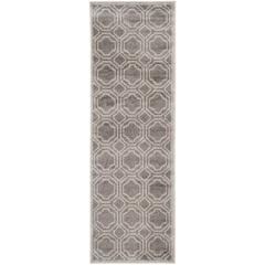 AMHERST, GREY / LIGHT GREY, 2'-3" X 7', Area Rug, AMT411C-27