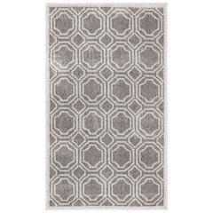 AMHERST, GREY / LIGHT GREY, 3' X 5', Area Rug, AMT411C-3