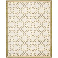 AMHERST, IVORY / LIGHT GREEN, 8' X 10', Area Rug, AMT412A-8