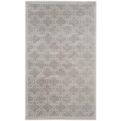 AMHERST, LIGHT GREY / IVORY, 10' X 14', Area Rug, AMT412B-10