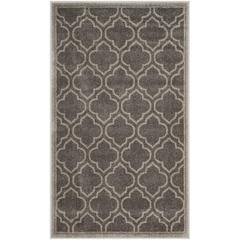 AMHERST, GREY / LIGHT GREY, 3' X 5', Area Rug, AMT412C-3