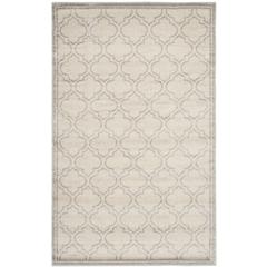 AMHERST, IVORY / LIGHT GREY, 5'-3" X 8', Area Rug, AMT412E-5