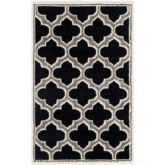 AMHERST, ANTHRACITE / IVORY, 2'-6" X 4', Area Rug, AMT412G-24