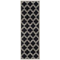 AMHERST, ANTHRACITE / IVORY, 2'-3" X 7', Area Rug, AMT412G-27