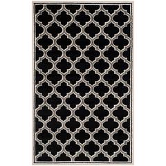 AMHERST, ANTHRACITE / IVORY, 5'-3" X 8', Area Rug