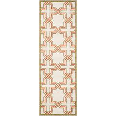 AMHERST, IVORY / LIGHT GREEN, 2'-3" X 7', Area Rug, AMT413A-27