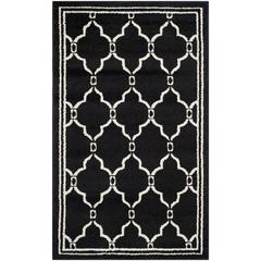 AMHERST, ANTHRACITE / IVORY, 3' X 5', Area Rug, AMT414G-3
