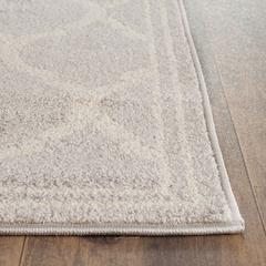 AMHERST, LIGHT GREY / IVORY, 2'-3" X 9', Area Rug, AMT415B-29