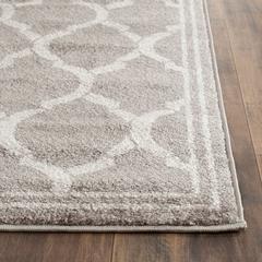 AMHERST, GREY / LIGHT GREY, 2'-3" X 9', Area Rug, AMT415C-29