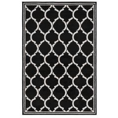 AMHERST, ANTHRACITE / IVORY, 4' X 6', Area Rug, AMT415G-4