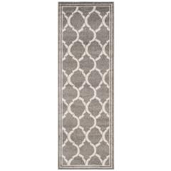 AMHERST, DARK GREY / BEIGE, 2'-3" X 7', Area Rug, AMT415R-27