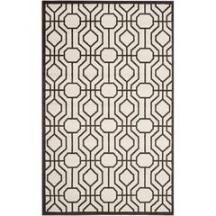 AMHERST, IVORY / BROWN, 4' X 6', Area Rug